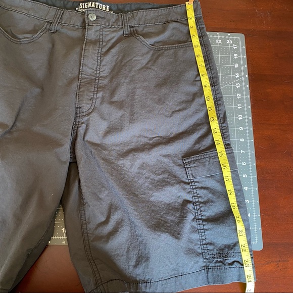 Levi Strauss and Co signature gray sz 40 cargo men’s utility  shorts - Picture 10 of 10